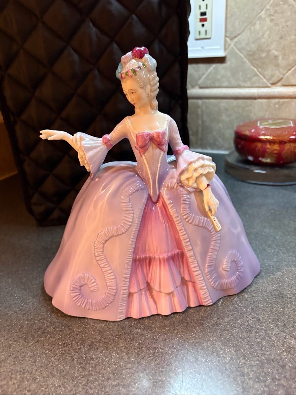 Franklin Porcelain Figurine